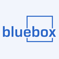 logo blue box