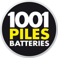 logo 1001 piles batteries paris 13ème